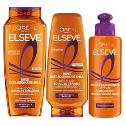 LOréal Paris Elseve Huile Extraordinaire Amla Routine Boucles Définies
