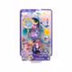 COFFRET POLLY POCKET CHAT : SOIREE PYJAMA CHOUETTE + 2 FIGURINE + 12 ACCESSOIRES - MATTEL - HKV37 - POUPEE