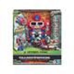 Coffret Transformers Rise Of Beasts : Optimus Prime 22.5 cm - Set Robot Transformable en Camion et 1 Carte offerte - Nouveaute
