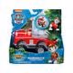 Coffret Pat Patrouille Jungle Pups Marcus + Véhicule Camion De Pompier De Luxe Transformable - Set Figurine Et