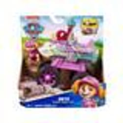 Coffret Pat Patrouille Stella + Véhicule Tout Terrain Wheels Transformable En Avion - Set Figurine Et Véhicule + 1 Carte tigre