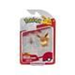 Coffret 2 Figurines Pokemon Évoli et Motisma - Figurine De Combat Battle Figure - Set Jouet Garcon + 1 Carte Animaux
