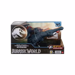 Dinosaure Gryposuchus  33 cm - Articulé Et Rugissement - Jurassic World - Dino Epic Evolution - Set Animaux