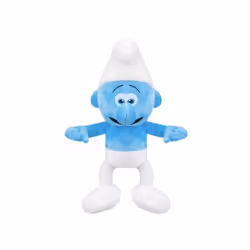 Peluche Schtroumpf 23 cm - Set Doudou enfant Collection Schtroumpf et une carte tigre