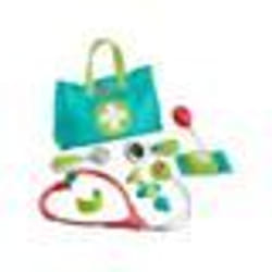 Grand Coffret Docteur 7 accessoires de Jeu - Kit medical - Jouet imitation - Enfant des 3 ans - Set Mallette Medecin et Carte