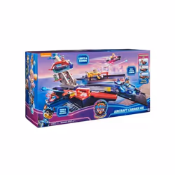 Coffret Geant la Super Pat Patrouille Film Quartier general marine XXL + Véhicule Chase - Set Figurine Voiture + 1 Carte Anim ...