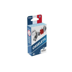 Jeu dosselets en metal 5 pieces - Gris Rouge - Jeu societe Traditionnel - Rapidite Adresse - Set Format voyage et carte