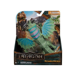 Coffret Dragons Cornebrute Juvénile Avec Battement Des Ailes - Set Figurine Rumblehorn et 1 Carte - Personnage