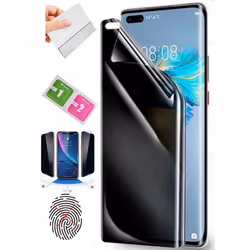 Protecteur décran - Xiaomi - Poco X3 - Film hydrogel anti-espion - Résistant aux rayures - Installation facile