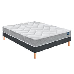 Ensemble Bultex Back To Basics + Sommier Power + Pieds 90x190 Mousse