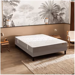 Ensemble Epeda Itineraire + Sommier Escale + Pieds 140x200 Ressorts - Vue supplémentaire 2