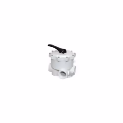 Vanne 6 voies SM-10/3 pour filtre LACRON, orifices taraudés 1"1/2. Vanne 6 positions pour filtre piscine LACRON La vanne mult ...