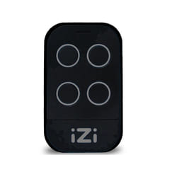 MBG IZI-BLACK télécommande RF sans fil Porte de garage, Éclairage, Moteur de portail coulissant Touches tactiles