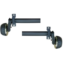 2 Demi-Essieux Freinés ALKO 1300KG 4TR130 à Souder