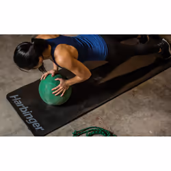 Harbinger Antimicrobial Durafoam tapis de yoga mousse Noir