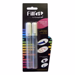 OZ International 2 Marqueurs Vide 4,5Mm, 14 an(s), Garçon/Fille, 99 an(s), Taïwan, Multicolore, Graph'It
