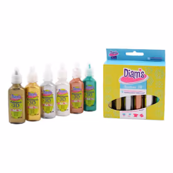 OZ International DI40780, Peinture, Multicolore, 20 ml, 6 pièce(s)