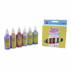 OZ International DI40781, Peinture, Garçon/Fille, Multicolore, 20 ml, 6 pièce(s)