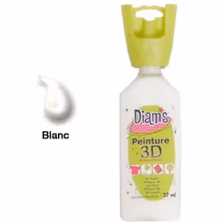OZ International Peinture Diams 3D - Brillant Blanc, 14 an(s), Garçon/Fille, Multicolore, Diam'S, 1 pièce(s), - 1 peinture