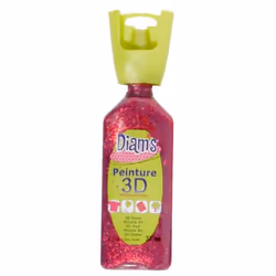 OZ International Diam'S - Rouge Paillete, 14 an(s), Garçon/Fille, Multicolore, 1 pièce(s), 35 mm, 20 mm