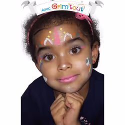 OZ International Pochoir De Maquillage Grimtout - Poney Et Licorne