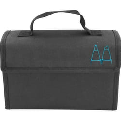Trousse de rangement - Non spécifié - 48 marqueurs - Noir - Synthétique - Mixte