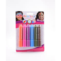 OZ International Blister De 6 Sticks De Maquillage Grim'Tout - Couleurs Arc-En-Ciel