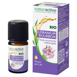 Naturactive Huile Essentielle Géranium Bourbon Bio 5 ml