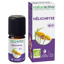 Naturactive Huile Essentielle Hélichryse Italienne (Helichrysum italicum) Bio 5 ml