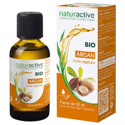 Naturactive Huile Végétale Argan Bio 50 ml