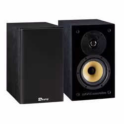 Davis Acoustics Balthus 30 Noir - Enceinte Bibliothèque (la paire)