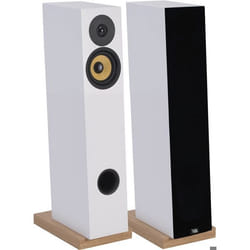 Enceintes - Davis Acoustics - Courbet N°4 - Blanc Satiné - 3 haut-parleurs - Son pur et dynamique