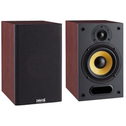 Enceintes bibliothèque DAVIS ACOUSTICS MIA 20 - 2 haut-parleurs 2 voies - Tweeter 25mm - Rouge
