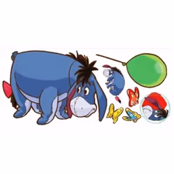 Grand sticker mural repositionnable Bourriquet Dimensions de la planche : Hauteur 100 cm x Largeur 45 cm Dimensions de la com ...