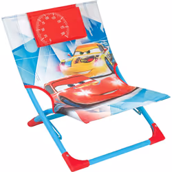 Cijep Cars - Chaise Longue, Acier, Polyester, Multicolore