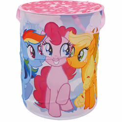 Panier à linge - My Little Pony En effet le panier à linge, permettra à votre enfant de ranger tous ses vêtements sales ou se ...