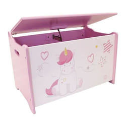 Fun House Licorne coffre a jouets en bois pour enfant
