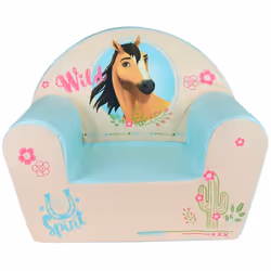 Le fauteuil club cheval Spirit est le fauteuil idéal pour les enfants à partir de 3 ans. Adapter à leur taille, confortable,  ...