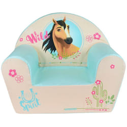 Les Tendances - Fauteuil club en mousse cheval Spirit pour enfant