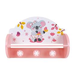 Les Tendances - fun house Mimi Cally Koala 713337 etagere portemanteau Dimensions : +- h. 33 x l. 46 x p. 15 cm pour enfant
