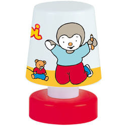 Veilleuse poussoir multicolore T'choupi - 11.5 cm