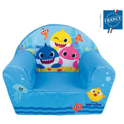 Les Tendances - Fauteuil club Baby Shark bleu ciel
