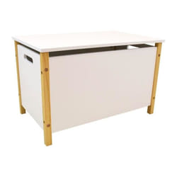 Les Tendances - scandiwood Coffre a jouets en bois 37,5 x 60 x36 cm pour enfant