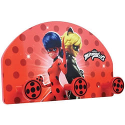 Cijep - Fun House Miraculous Ladybug Porte Manteau Pour Enfant H.37 X L.21.5 X P.68 Cm