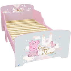 Cijep - Fun House Peppa Pig Dream Lit Avec Sommier A Lattes 140 X 70 Cm