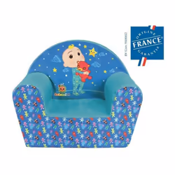 Votre enfant sera ravi de retrouver sur ce joli fauteuil H.42 x L.52 x P.33 cm COCOMELON. Si vous souhaitez enlever la housse ...