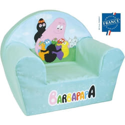 Cijep - Fauteuil Club Enfant - Barbapapa - Fun House - Origine France - 52 X 33 X 42 Cm