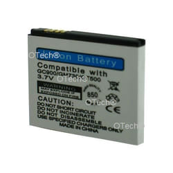 Batterie de téléphone portable pour LG GC900 / GM730 / GT500 LGIP-580A 3.7V Li-Ion 1000mAh