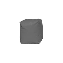 Pouf Cube Gris Gris Clair