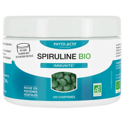 Phyto-Actif Spiruline Immunité Bio 300 Comprimés